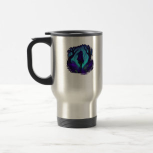 Caneca Térmica Estética Fey Gótica Emo Goblincore Floresta Gráfic