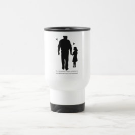 Caneca Térmica Estética Floral Minimalista Bloom & Grow Preto