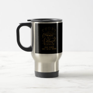 Caneca Térmica Estética Goblincore Academia Cottagecore Cogumelo