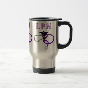 Caneca Térmica Estetoscópio das enfermeiras LPN