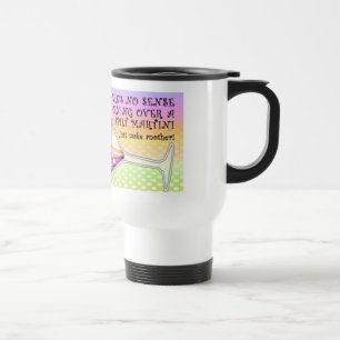 CANECA TÉRMICA ESTILO MARTINI DO POP ART DOS ANOS SESSENTA