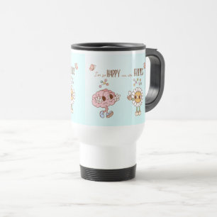 Caneca Térmica Estou tão feliz que somos amigos Serotonin Brain