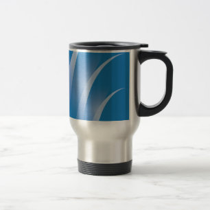Caneca Térmica estradas em azul