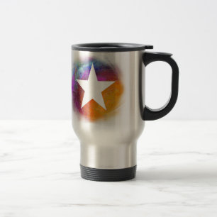 Caneca Térmica Estrela Branca