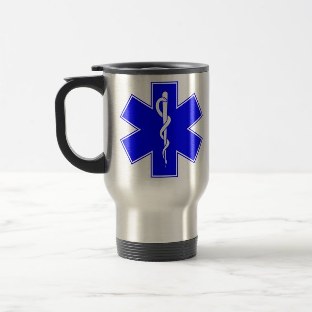 Caneca Térmica Estrela da vida (Esquerda)