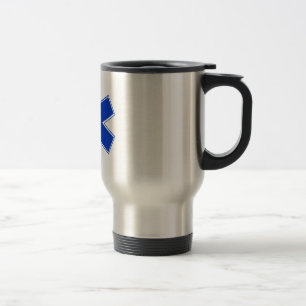 Caneca Térmica Estrela da Vida / Símbolo de EMT