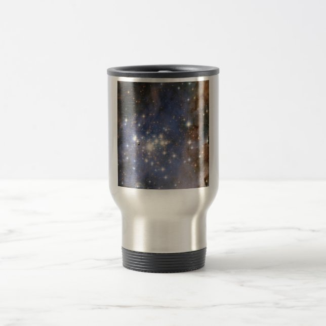 Caneca Térmica Estrelas de Diamante no Espaço Hubble na Nebulosa  (Centro)