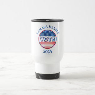 Caneca Térmica Estrelas e Stripes Votam EUA - Eleição