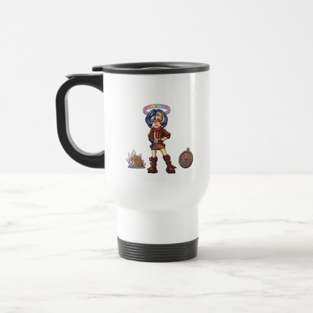 Caneca Térmica Eternal Voyager: Cele bordada (Esquerda)