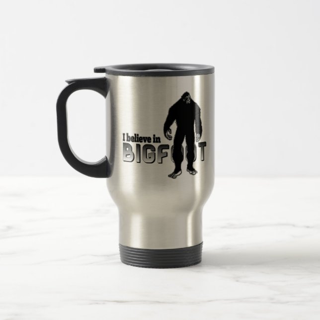 Caneca Térmica Eu acredito em BIGFOOT (Esquerda)