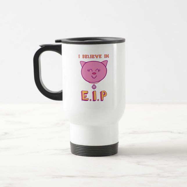 Caneca Térmica Eu acredito em E.I.P. (Esquerda)
