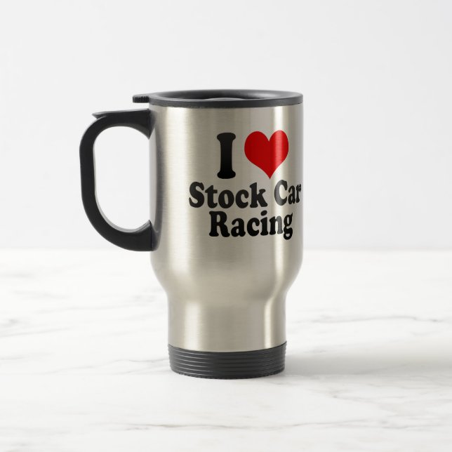 Caneca Térmica Eu amo a competência de stock car (Esquerda)