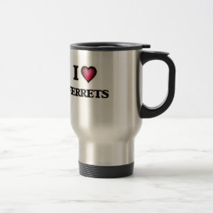 Caneca Térmica Eu amo doninhas