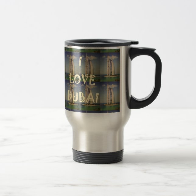 Caneca Térmica Eu Amo Dubai (Direita)