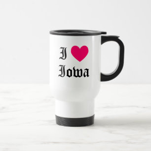 Caneca Térmica Eu amo Iowa