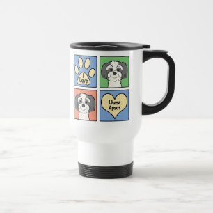 Caneca Térmica Eu amo Lhasa Apsos