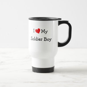 Caneca Térmica Eu amo meu menino do soldado