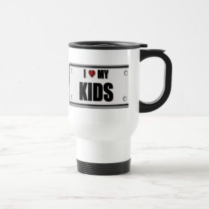 Caneca Térmica Eu amo meus miúdos