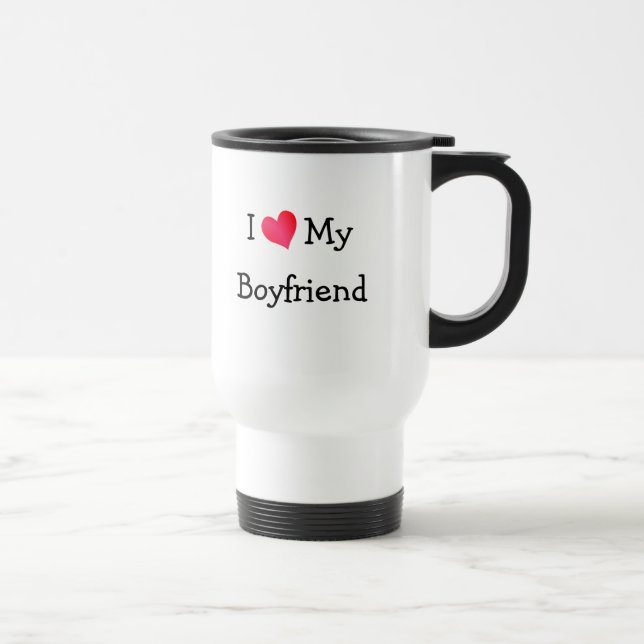 Caneca Térmica Eu Amo Minha Namorado Mug (Direita)