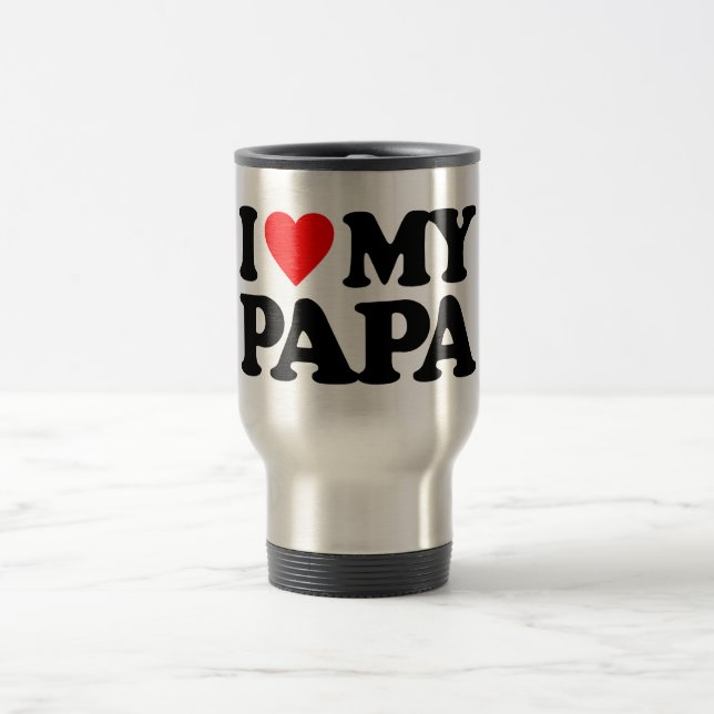 CANECA TÉRMICA EU AMO MINHA PAPÁ (Centro)