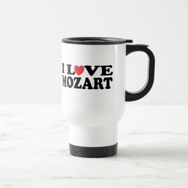Caneca Térmica Eu amo Mozart (Direita)