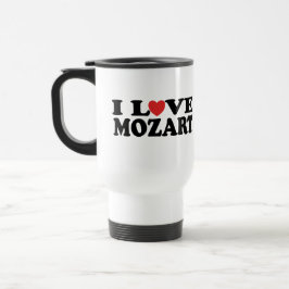 Caneca Térmica Eu amo Mozart