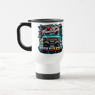 Caneca Térmica Eu Amo Música Latino Livre