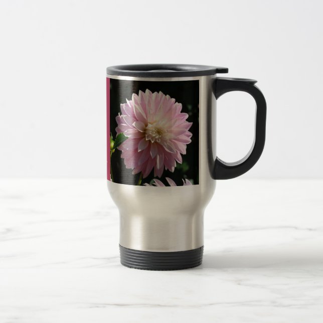 Caneca Térmica Eu amo presentes da minha Tia Adicionar Nome Pink  (Direita)