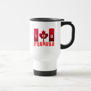 Caneca Térmica Eu Amo Você O'Canada