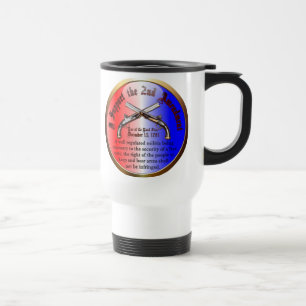 Caneca Térmica Eu Apoio a Segunda Emenda
