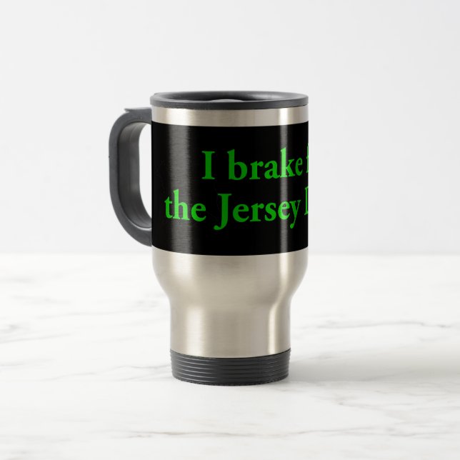 Caneca Térmica Eu Braço Para O Diabo De Jersey (Frente Esquerda)