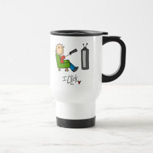 Caneca Térmica Eu Cliquei TV Viciado