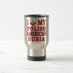 Caneca Térmica Eu Corto Minha Busia Polonesa Americana
