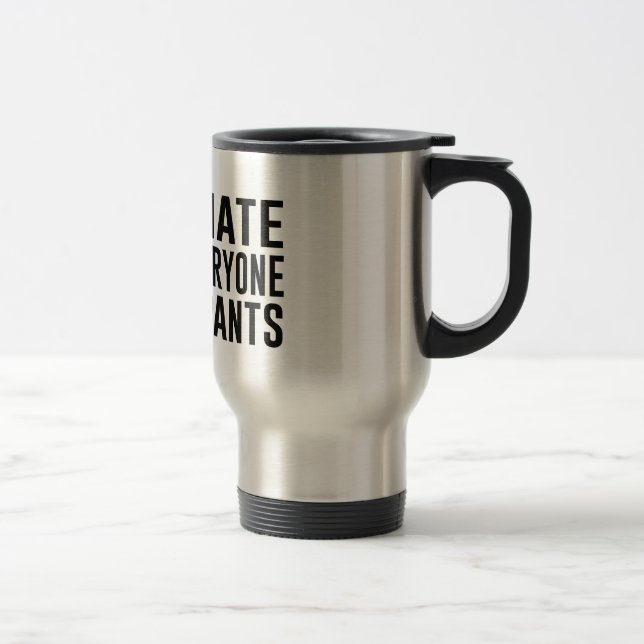 Caneca Térmica Eu deio todos e calças (Direita)