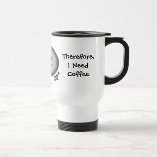 Caneca Térmica Eu ensino dizer cómico do café