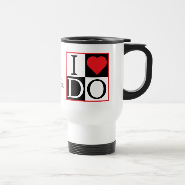 Caneca Térmica Eu faço o casamento (Direita)