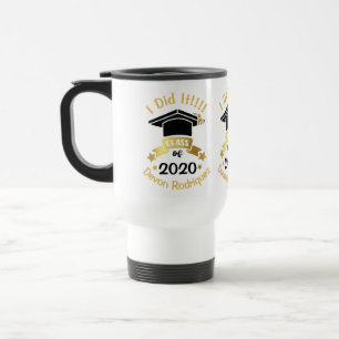 Caneca Térmica Eu fiz isso na classe 2020 Personalizar Mudança n