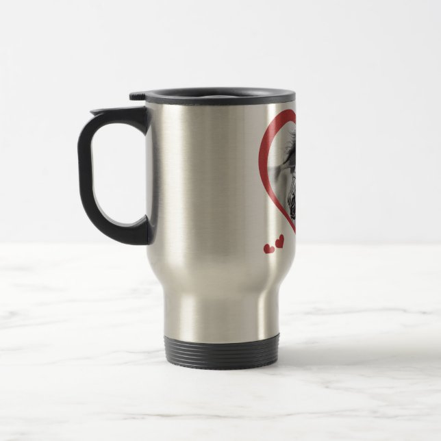 Caneca Térmica Eu Gosto de Cavalos novo 2 (Esquerda)