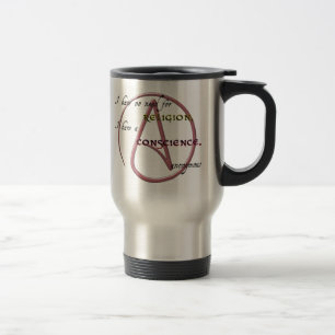 Caneca Térmica Eu não tenho nenhuma necessidade para a religião