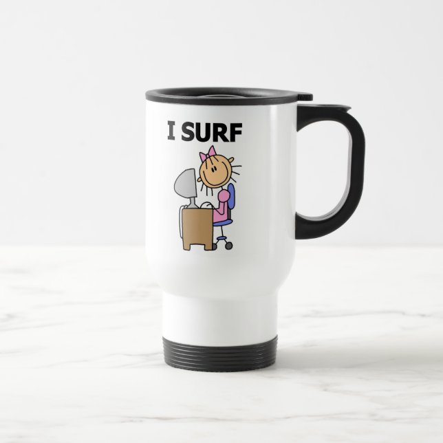 Caneca Térmica Eu Navego na Web (Direita)