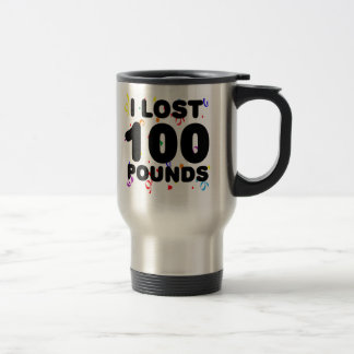 Caneca Térmica Eu perdi 100 libras de partido