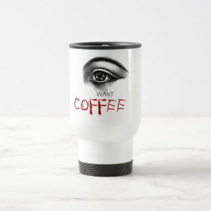 Caneca Térmica Eu quero CAFÉ