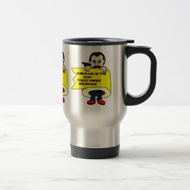 Caneca Térmica Eu sobrevivi (Direita)