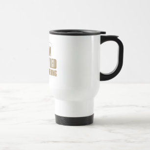 Caneca Térmica Eu sou aposentado, tomo-me a pesca