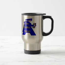 Caneca Térmica Eu sou camisas e presentes da graduação T de Outta