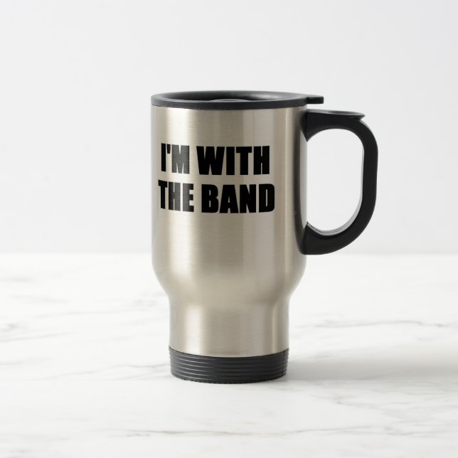 Caneca Térmica Eu sou com a banda (Direita)
