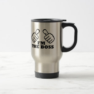 Caneca Térmica Eu sou o chefe