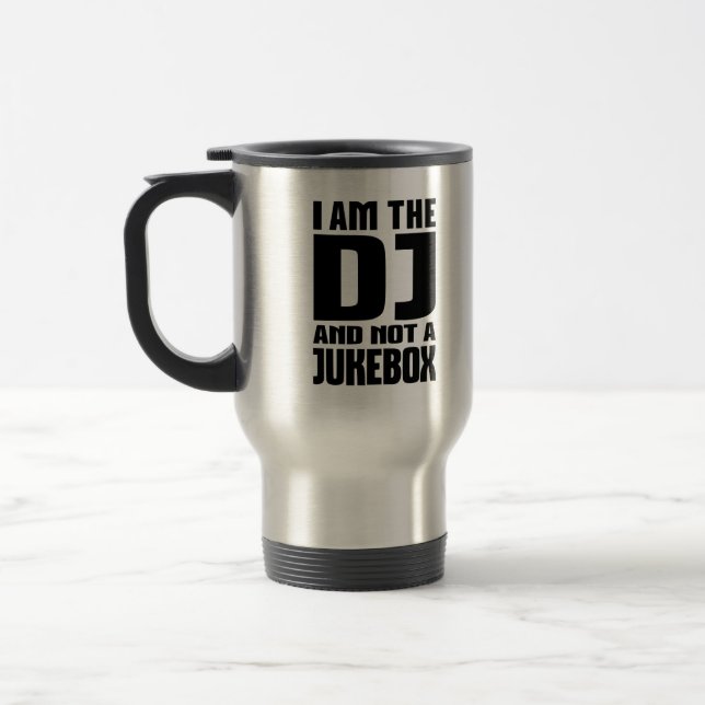 Caneca Térmica Eu sou o DJ não um jukebox (Esquerda)