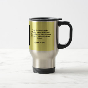 Caneca Térmica Eu Sou O Pão Da Vida