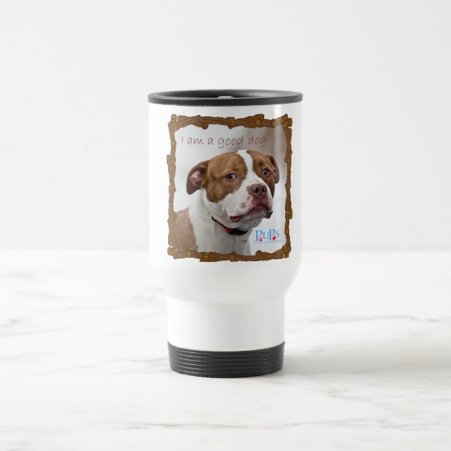Caneca Térmica Eu sou um bom cachorro (Centro)